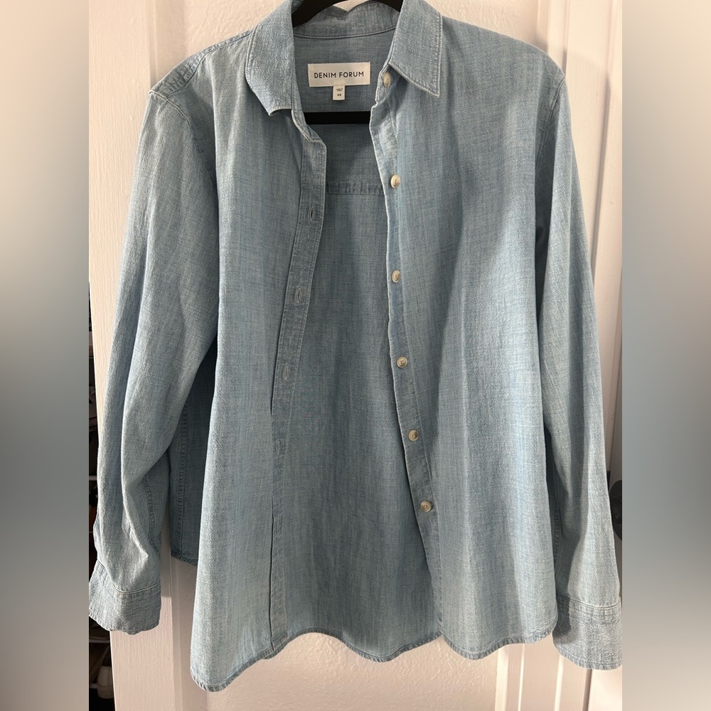 Aritzia Denim Forum denim shirt